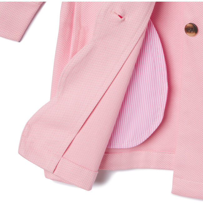 Georgina Pique Scallop Coat, Lilly's Pink - Coats - 2
