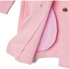 Georgina Pique Scallop Coat, Lilly's Pink - Coats - 2 - thumbnail