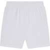 Chevron Tex Tennis Performance Shorts, Bright White - Shorts - 1 - thumbnail
