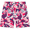 Hudson Roton Point Print Stretch Sateen Shorts, Blue - Shorts - 2