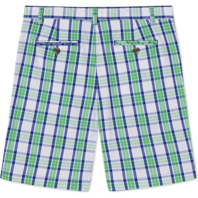 Hudson Summit Plaid Stretch Poplin Shorts, Plaid - Shorts - 2
