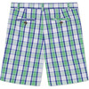 Hudson Summit Plaid Stretch Poplin Shorts, Plaid - Shorts - 2