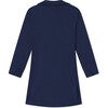 Georgina Pique Scallop Coat, Medieval Blue - Coats - 3