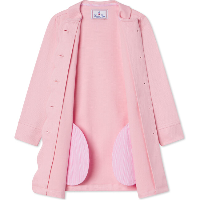 Georgina Pique Scallop Coat, Lilly's Pink - Coats - 4