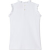 Bailey Solid Knit Top, Bright White - Blouses - 3