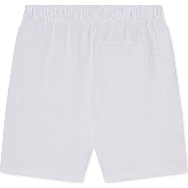 Chevron Tex Tennis Performance Shorts, Bright White - Shorts - 3