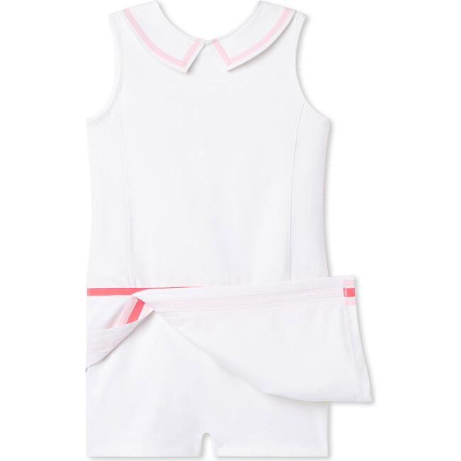 Alice Tennis Performance Sherbet Romper, Bright White - Rompers - 2