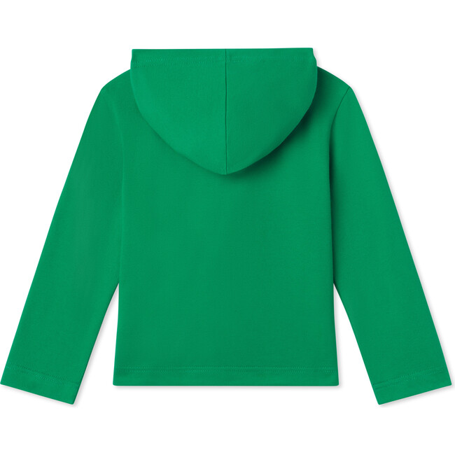 Ashton Solid Pique Knit Pullover, Blarney Green - Sweatshirts - 3