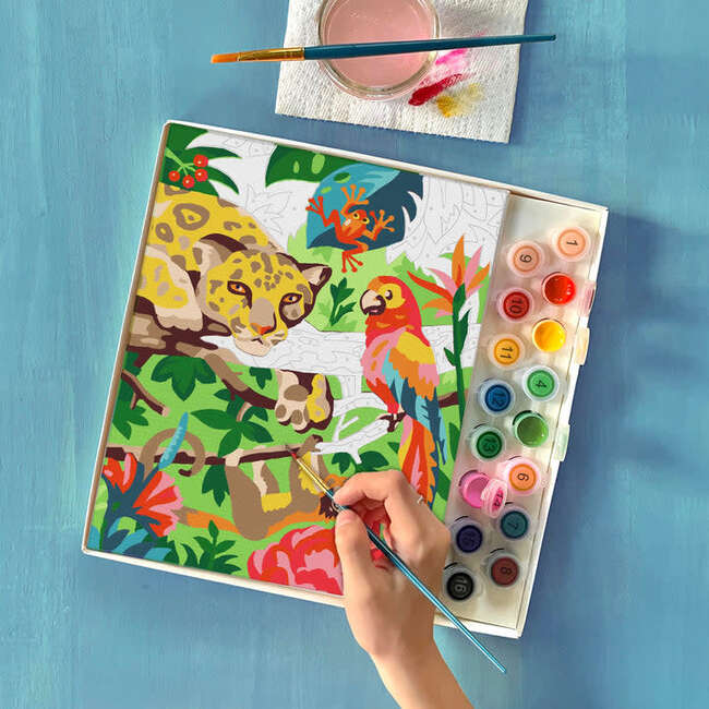Paint By Numbers Tropical Jungle - Arts & Crafts - 2