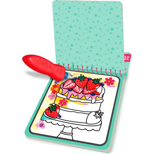 Magic Water Reveal Pads Butterfiles, Sweets & Fairies, Rainbow - Painting - 3