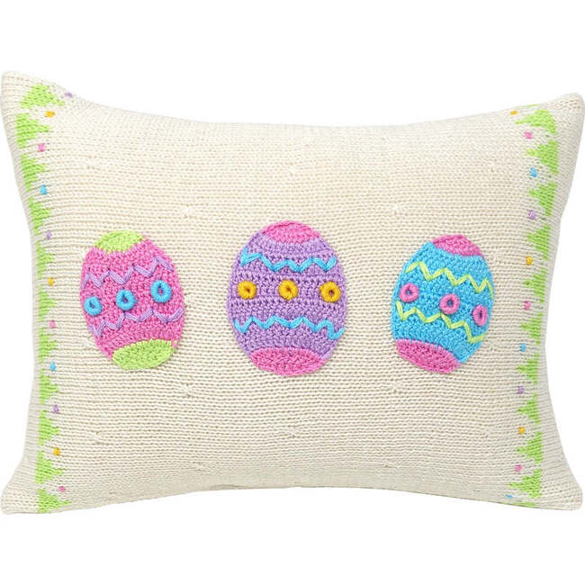 Easter Egg Pillow - Decorative Pillows - 1