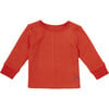 Helsinki Long Sleeve Shirt, Spicy Orange - T-Shirts - 1 - thumbnail