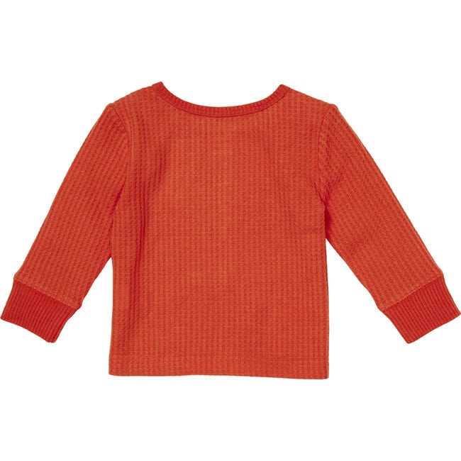 Helsinki Long Sleeve Shirt, Spicy Orange - T-Shirts - 2