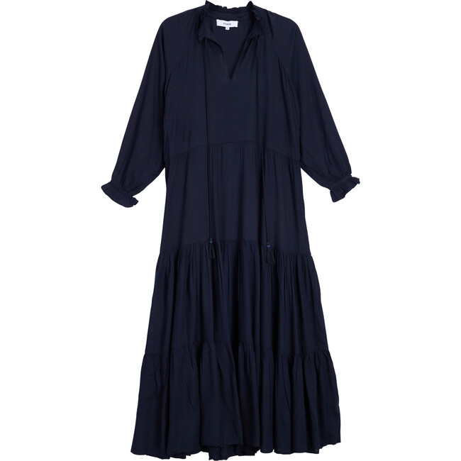 Women's Sienna Maxi Dress, Solid Black