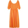 Women's Lucy Dress, Orange - Dresses - 1 - thumbnail