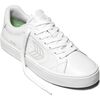 Women's SALVAS Leather Sneaker, White - Sneakers - 3