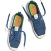 Women's OCA Low Canvas Sneaker, Shadow Blue - Sneakers - 5