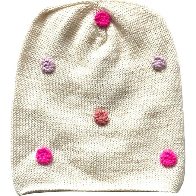 Candy Dots Hat, Shades of Pink