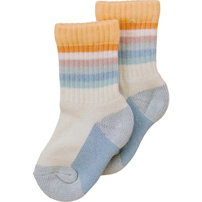 Retro Rainbow Tube Sock, Rainbow