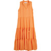 Women's Sienna Maxi Dress, Orange - Dresses - 1 - thumbnail