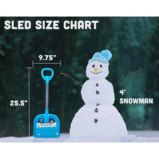 Snow Shovel, Ice Blue - Outdoor Games - 3