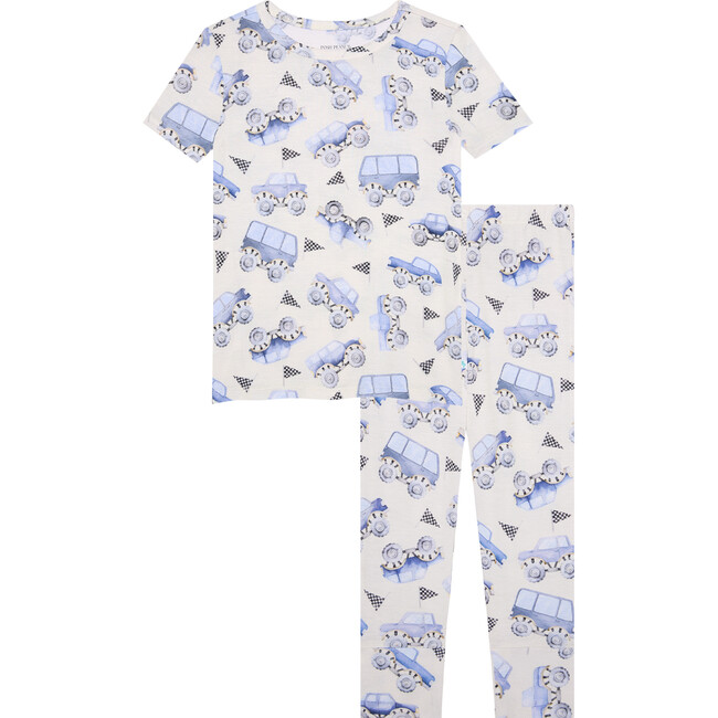 Franklin Short Sleeve Basic Pajama, Beige