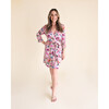 Watercolor Butterfly Robe, Pink - Pajamas - 2