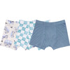 Franklin Boys 3-Piece Boxer Brief Set, Beige - Underwear - 1 - thumbnail