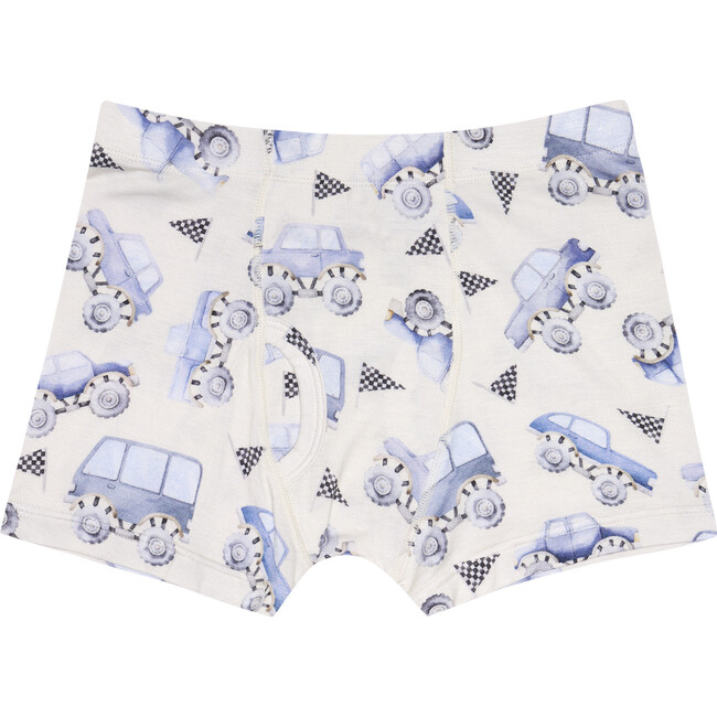 Franklin Boys 3-Piece Boxer Brief Set, Beige - Underwear - 4