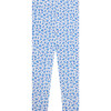 Andina Short Sleeve Basic Pajama, White - Pajamas - 4 - thumbnail