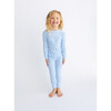 Andina Long Sleeve Basic Pajama , White - Pajamas - 2
