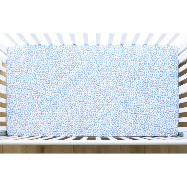 Andina Crib Sheet, White - Crib Sheets - 3
