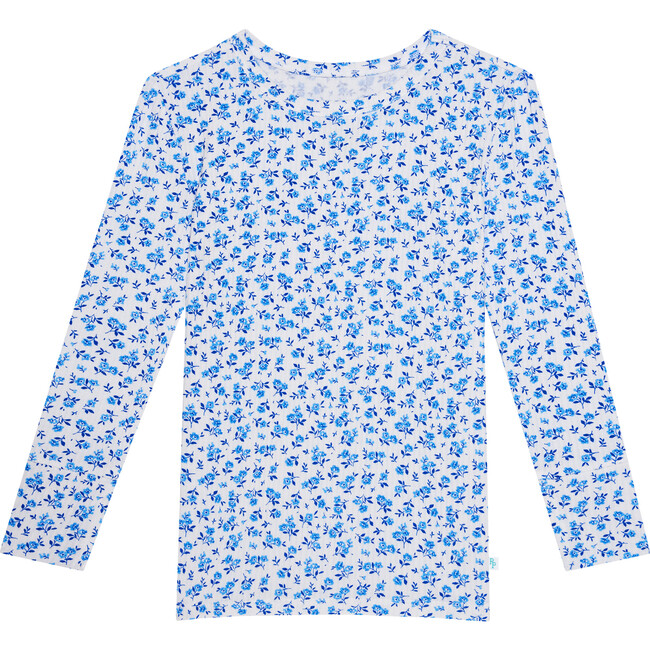Andina Long Sleeve Basic Pajama , White - Pajamas - 4
