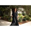Women's Sienna Maxi Dress, Solid Black - Dresses - 3
