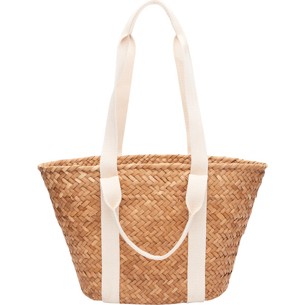 Women's Selma Woven Seagrass Tote, Ivory - Kayu Bags & Luggage | Maisonette