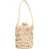 Women's Edie Knitted Rafia Tote, Natural - Bags - 1 - thumbnail