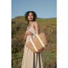 Women's Selma Woven Seagrass Tote, Ivory - Bags - 2 - thumbnail