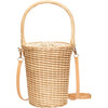 Women's Zoey Wicker Basket Bag, Natural - Bags - 1 - thumbnail