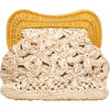 Women's Willow Knitted Rafia Wicker Framed Bag , Natural - Bags - 1 - thumbnail