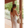 Women's Edie Knitted Rafia Tote, Natural - Bags - 2