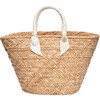 Women's Rosie Woven Seagrass Tote, Ivory - Bags - 1 - thumbnail