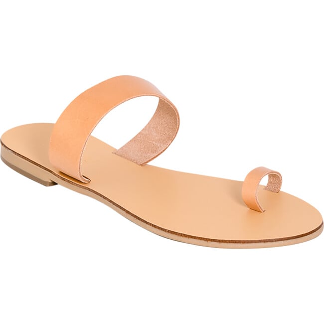 Women's Thessa Tanned Leather Sandal, Natural