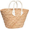 Women's Rosie Woven Seagrass Tote, Ivory - Bags - 3