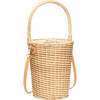 Women's Zoey Wicker Basket Bag, Natural - Bags - 3