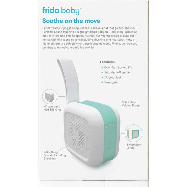 2-in-1 Portable Sound Machine + Nightlight by Frida Baby - Infant - 7