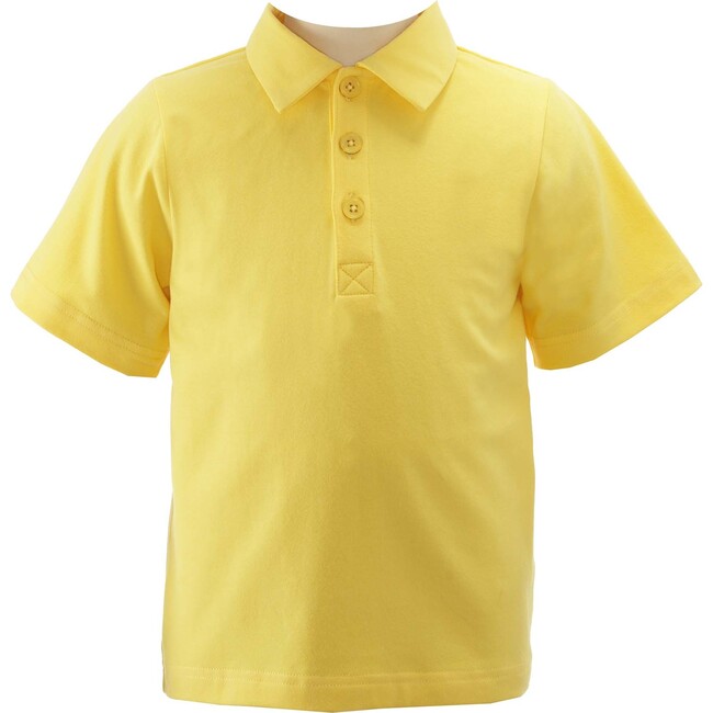 Soft Jersey Polo Shirt, Yellow