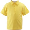 Soft Jersey Polo Shirt, Yellow - Polo Shirts - 1 - thumbnail