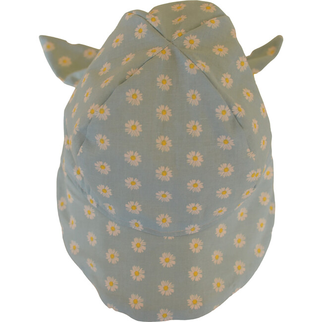 Sun Bonnet, Daisy on Light Blue - Hats - 4