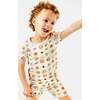 Shorts Pajama Set, Multicolor Suns - Mixed Apparel Set - 2