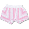 Cover-Up Crochet Shorts, Pink Tonal Stripe - Cover-Ups - 1 - thumbnail